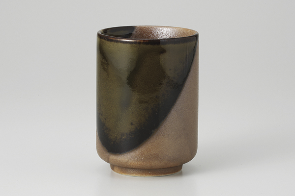 伊賀オリベ 塗分湯呑