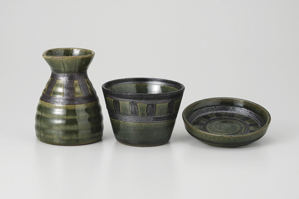 織部間取 一合そば徳利