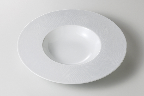 【廃番】波紋 スーププレート25cm