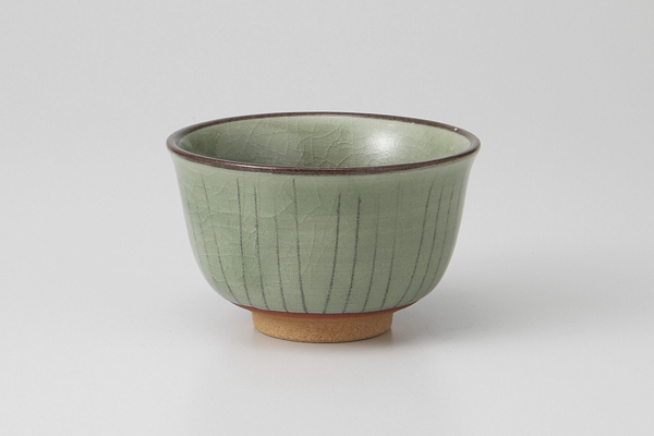 貫入春がすみ 反煎茶