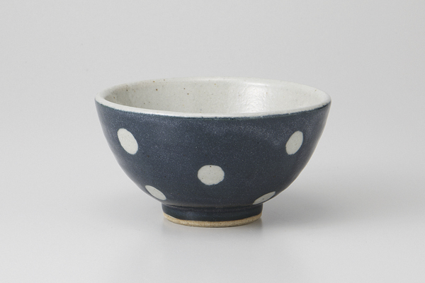 【廃番】紺水玉 飯碗