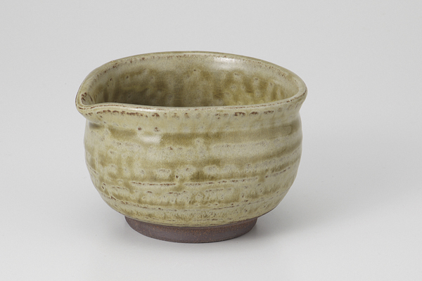 【廃番】灰釉 変形小鉢