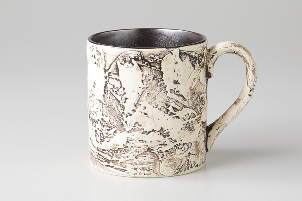 【廃番】ドローイング マグ 茶