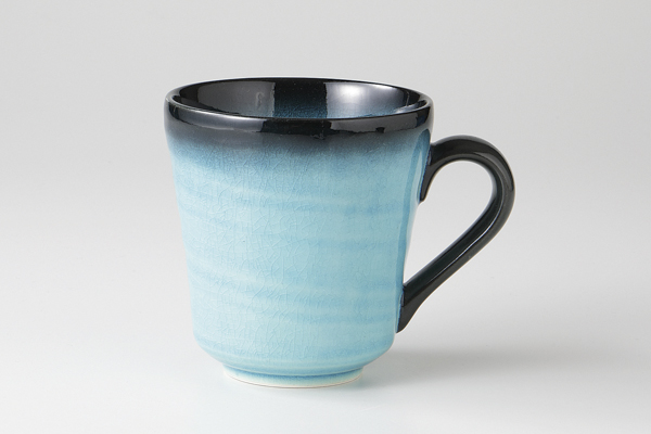 青輝貫入 マグカップ