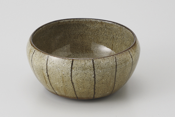 窯変くくり(茶) ボール(大)