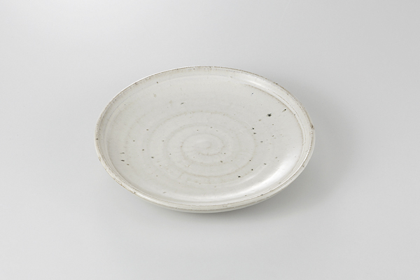 【廃番】白唐津 7.0皿