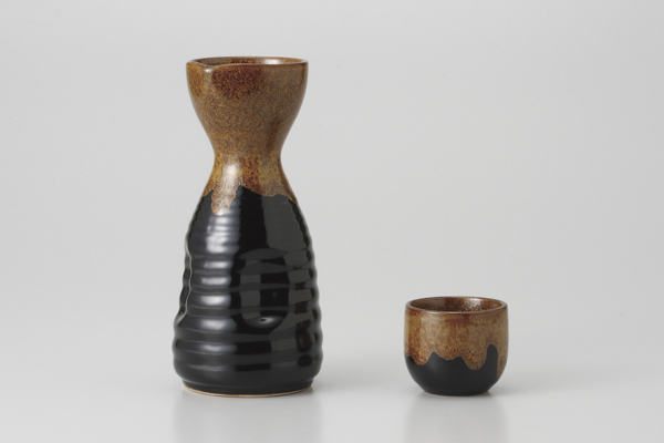 【廃番】金茶流 一合徳利