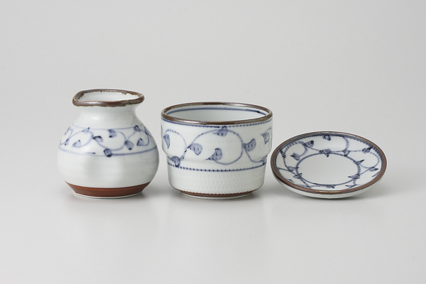 とちり唐草 そば徳利