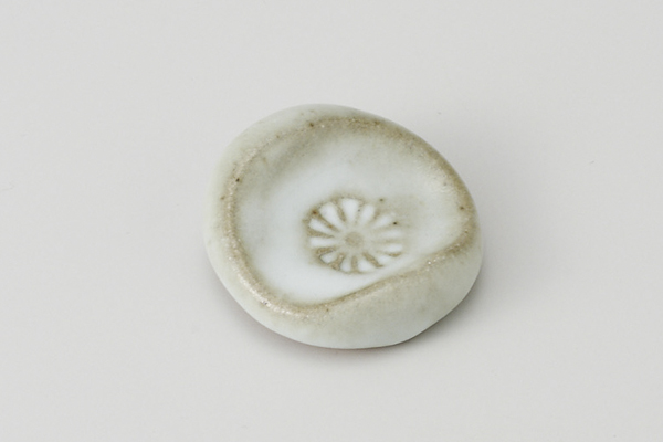 丸印花紋 はし置