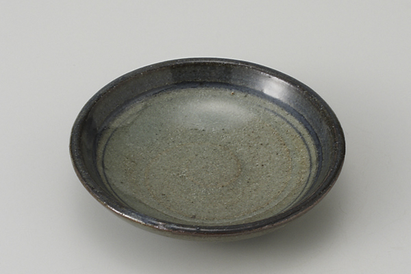【廃番】灰釉千段 3.0皿