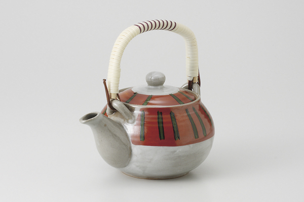 【廃番】もえぎ 3号土瓶(網付)