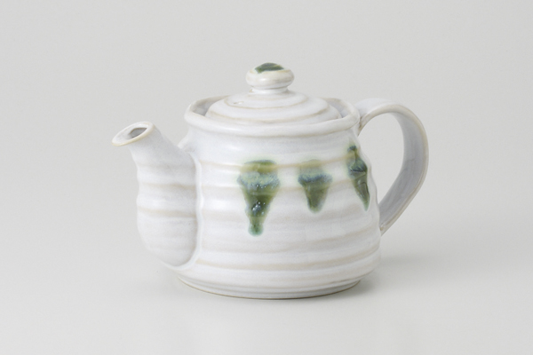 【廃番】点オリベ ポット(網付)