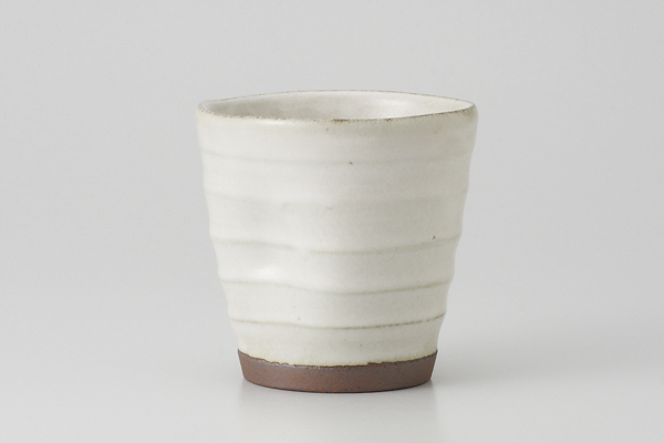 【廃番】白唐津 水割りカップ