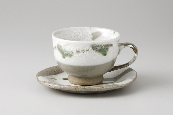 【廃番】かいらぎ織部流 コーヒーC/S