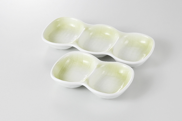 ヒワ吹 三品薬味皿