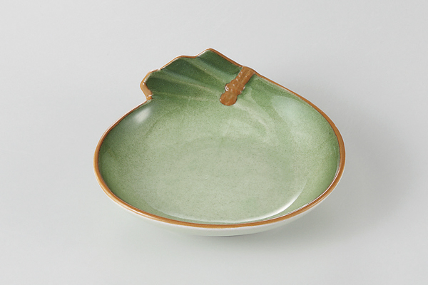 緑彩袋型 松花堂