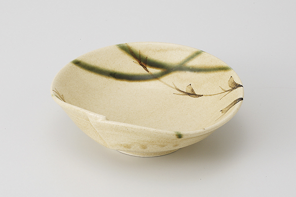 草紋織部 トジメ浅鉢