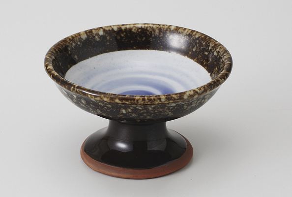 渦潮 高台小鉢(小)