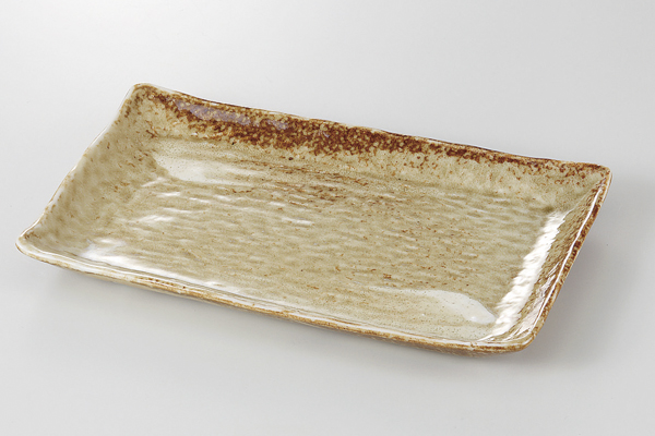 黄灰釉 8.0焼物皿