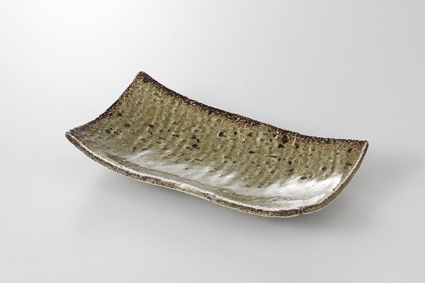 黄唐津 突出皿