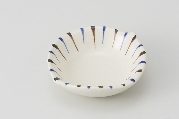 二色十草(青) 豆小付