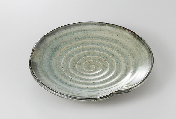 灰釉 6.0丸皿