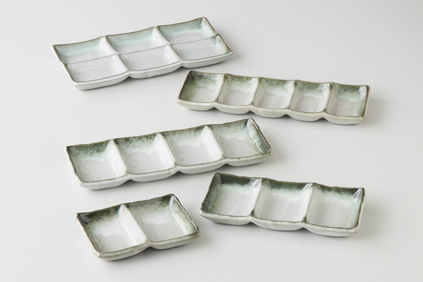 深草 二品薬味皿