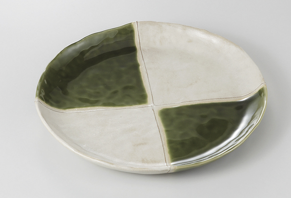 オリベ市松 8.0皿