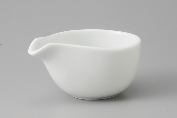 白 片口ドレッシングSS