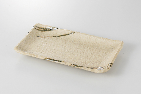 伊賀織部筋 8.0焼物皿