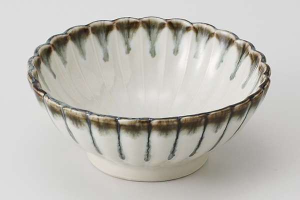 うのふ流し 菊型3.0鉢