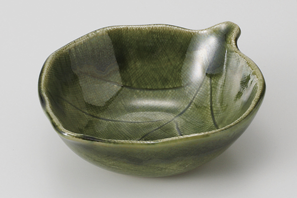 織部木の葉 小鉢