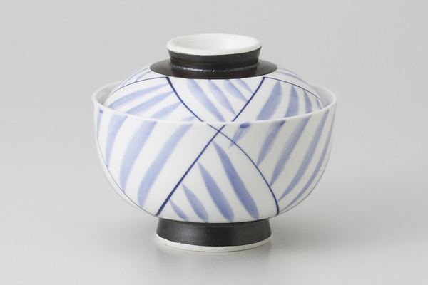 ゴス間取十草 円菓子碗