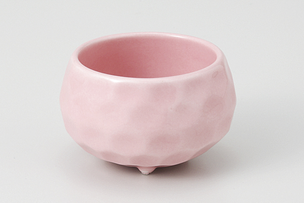 ピンク 玉彫珍味