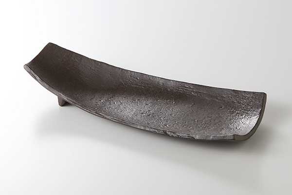 炭化土 反焼物皿