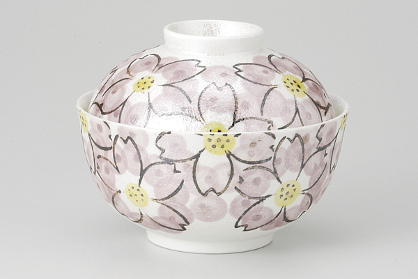 ラスター華々 煮物碗