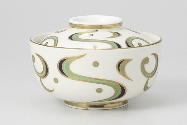 【廃番】金唐草 円菓子碗(蓋)