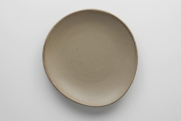 こかげ(ブラウン) たまご型プレートM