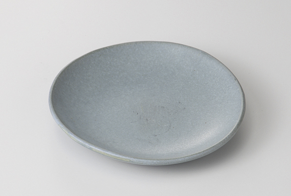 こかげ(ブルー) たまご型プレートS