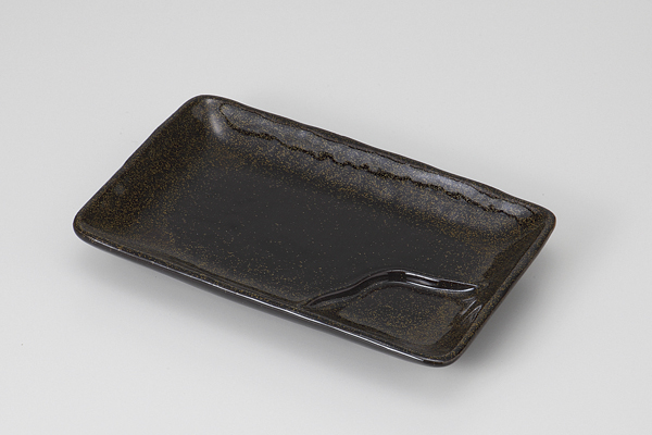 金彩天目 6.0仕切焼物皿