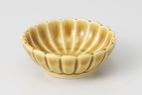 黄瀬戸 菊型珍味