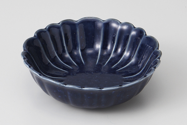 彩花 藍 浅小鉢