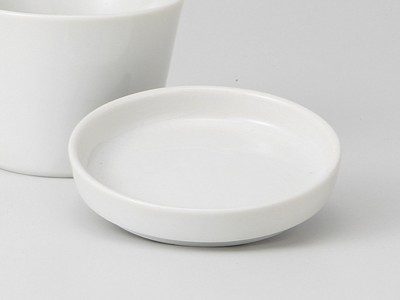 白 薬味皿
