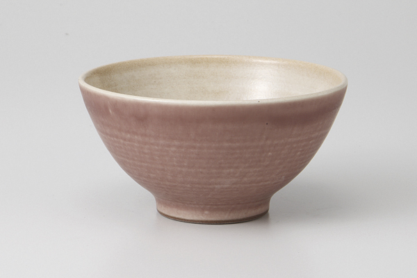塗分けパープル 飯碗