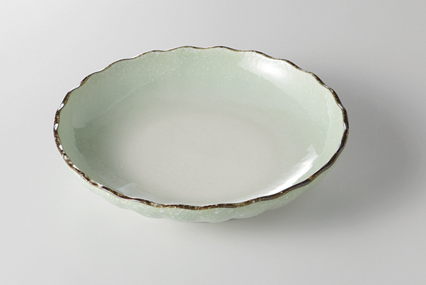 小雪緑菊型 4.0皿