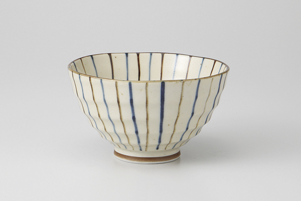 内外二色十草 茶漬碗