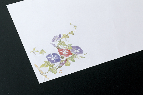 和紙敷紙(小)100枚入 ④朝顔(5～7月)