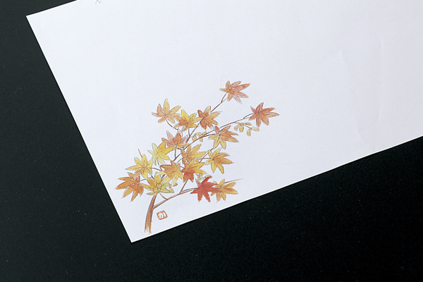 和紙敷紙(小)100枚入 ⑦紅葉(10～12月)