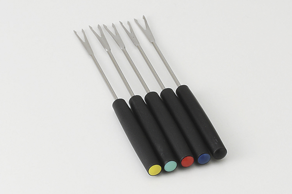 フォーク 5P 18㎝(中)5色