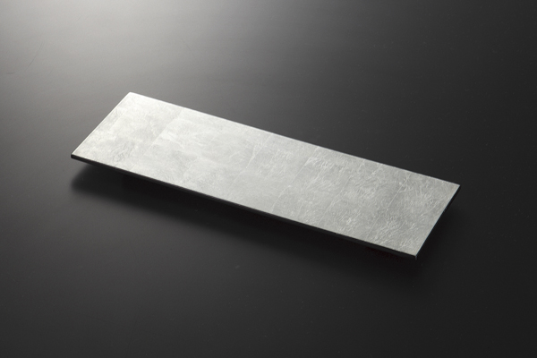 木トレー 短(シルバー)